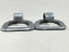 Original WWII German Equipment Hardware, D-Rings with Hooks Pair