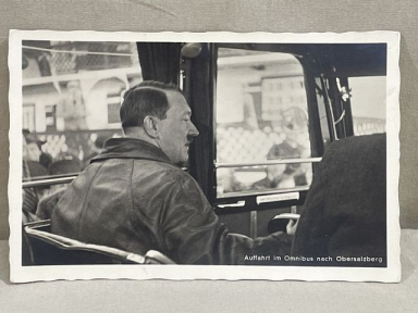 Original Nazi Era German Personality Postcard, HITLER!
