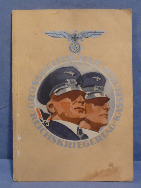 Original 1939 German NS-RKB Reichs War Fighter's Day Book, Reichskriegertag
