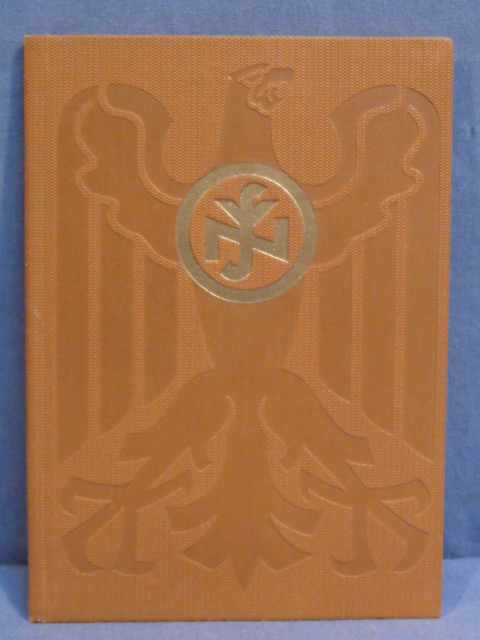 Original WWII German NSV Membership/ID Book