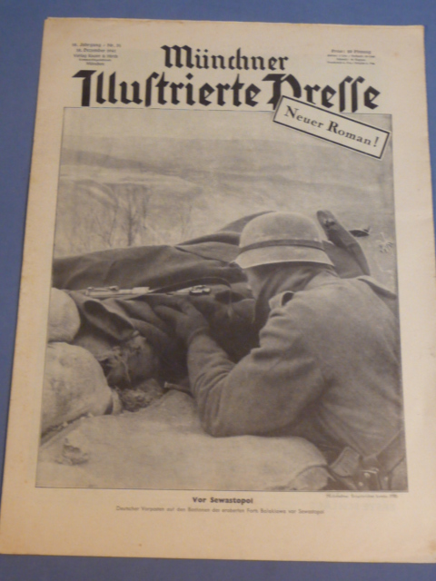 Original WWII German Magazine, M�nchner Illustrierte Presse