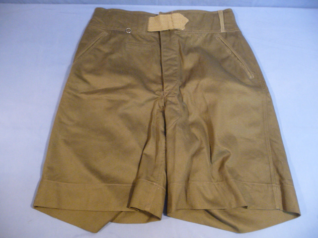 Original WWII German Heer Tropical (Afrikakorps) Short Pants