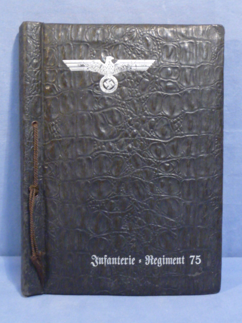 Original WWII German Heer (Army) Soldier's Service Photo Album