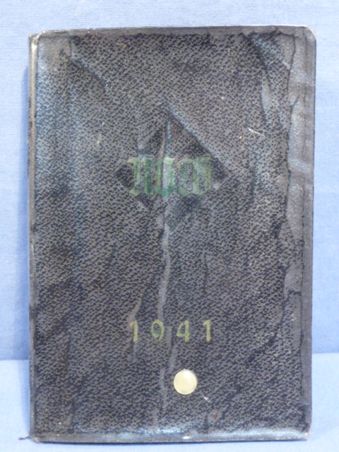 Original WWII German Pocket Year Book, Nationalsozialistischer Lehrbund (NSLB)