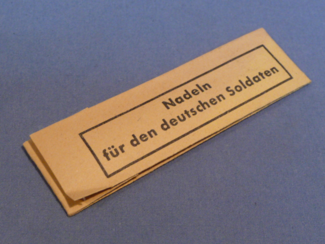 Original WWII German Soldier's Sewing Needle Pack