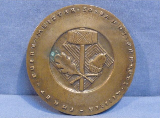Original Nazi Era German Youth Table Medal, Urach