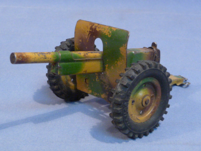 Original Nazi Era German Toy Soldier Cannon with Firing Mechanism, HAUSSER