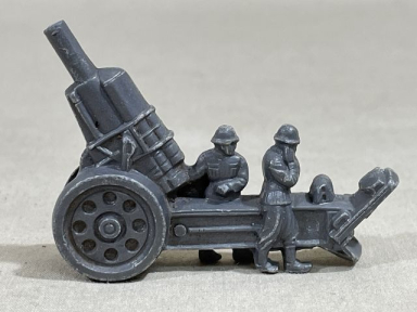 Original WWII German WHW Donation Figure, Artillery Gun