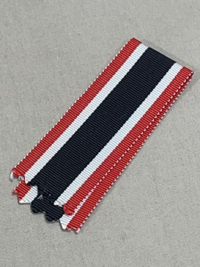 Original WWII German Length of War Merit Cross 2nd Class Ribbon