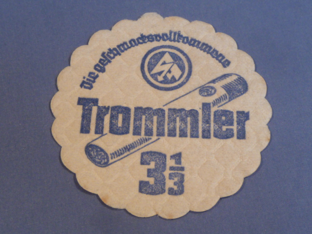 Original Nazi Era German SA Beer Stein Coaster