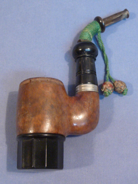 Original WWII Era German Fancy Smoking Pipe, Thura Bruyere