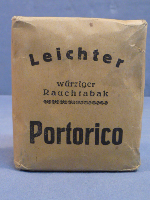 Original WWII Era German Tobacco, Leichter Portorico