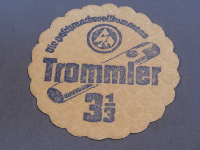 Original Nazi Era German SA Beer Stein Coaster