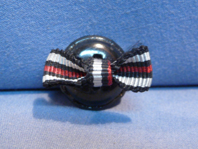 Original Pre-WWII German Button Hole Ribbon, Non-Combatant Hindenburg Cross