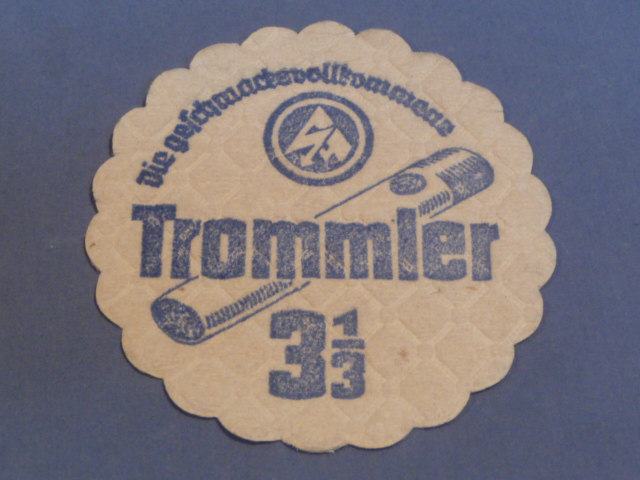 Original Nazi Era German SA Beer Stein Coaster