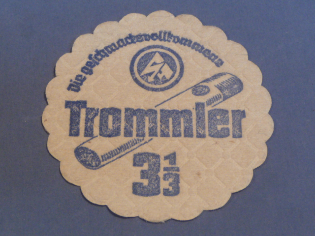 Original Nazi Era German SA Beer Stein Coaster