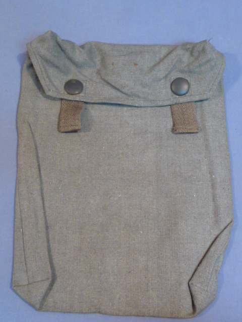 Original WWII German Army Gas Sheet Bag, UNISSUED!