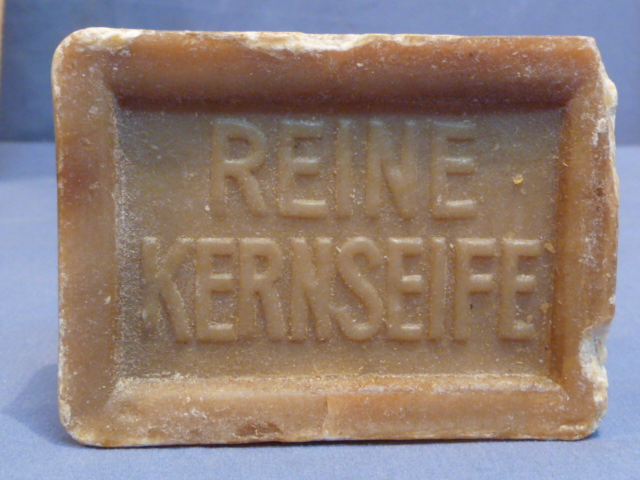 Original WWII German Breadbag Sized Piece of Soap, REINE KERNSEIFE