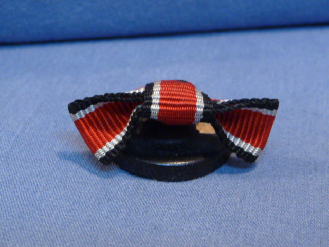 Original WWII German 1939 Iron Cross Button Hole Ribbon
