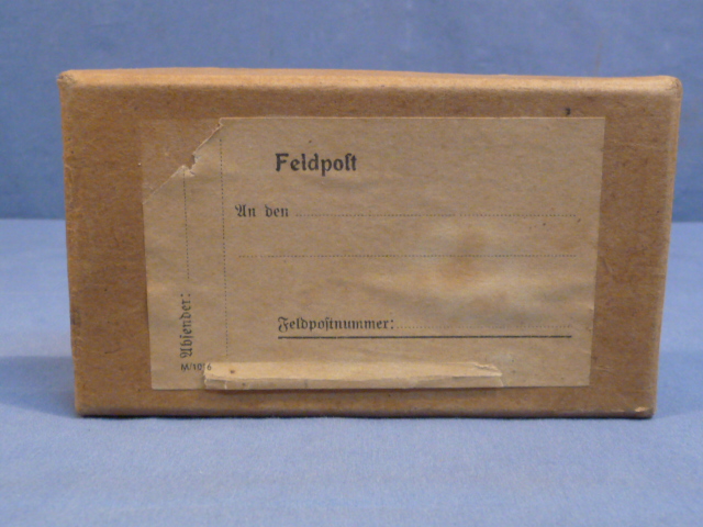 1x Original WW2 Feldpost Päckchen mit Feldpostbrief DRGM Brief Front Heimat 