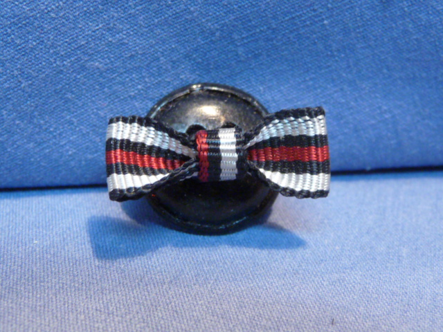 Original Pre-WWII German Button Hole Ribbon, Non-Combatant Hindenburg Cross