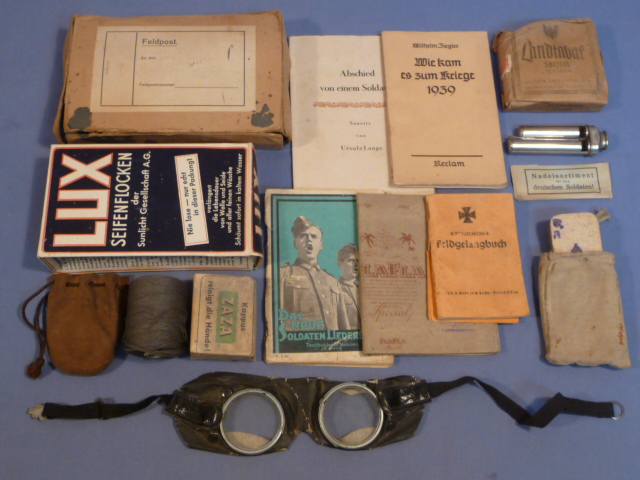 Original WWII Era German Soldier's Personal Items Lot
