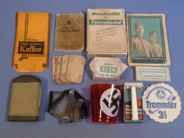 Original WWII Era German Soldier's Personal Items Lot