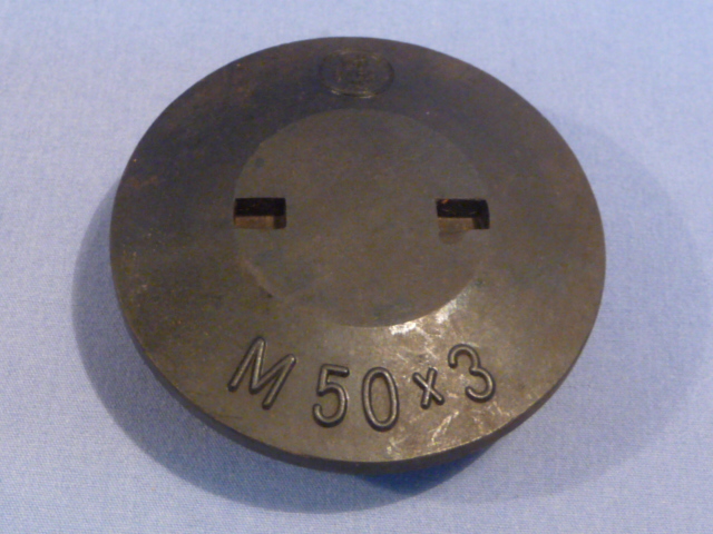 Original WWII German Artillery Shell Transit Cap, M 50 x 3