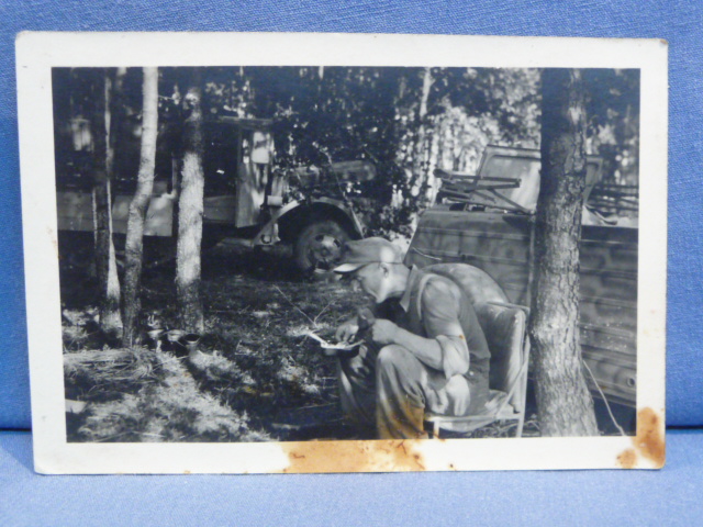 Original WWII German Army (Heer) Soldier with Vehicles