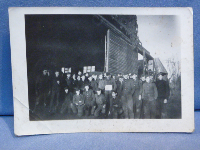 Original WWII German Photograph, Group of Waffen-SS Soldiers