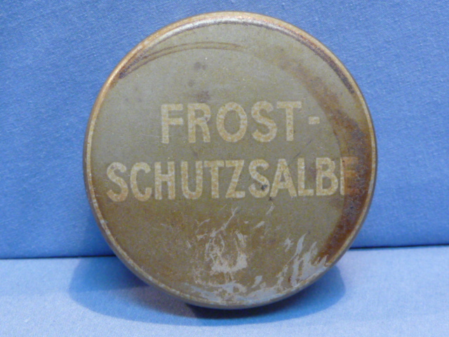 Original WWII German Wehrmacht (Armed Forces) Medical Item, Frostschutzsalbe w/RBNr.