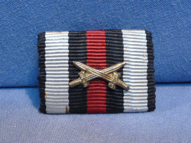 Original Pre-WWII German Combatant's 1914-18 Cross of Honor Ribbon Bar, UNISSUED