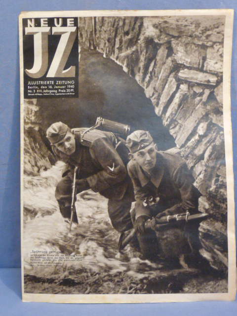 Original WWII German Magazine, Neue Illustrierte Zeitung