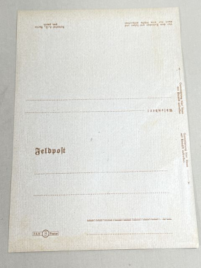 Original WWII German FELDPOST Letter/Envelope