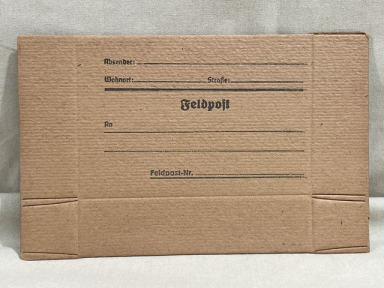 Original WWII German Soldier's Feldpost Box, UNASSEMBLED!