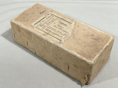 Original WWII German Soldier's Feldpost Box, Luftwaffe Feldpost Number