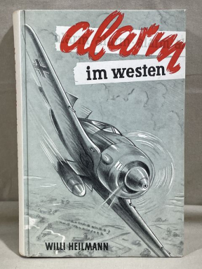 POSTWAR 1951 German Alarm in the West Book, Alarm im westen