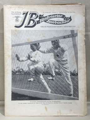 Original 1936 German Magazine, Illustrierter Beobachter