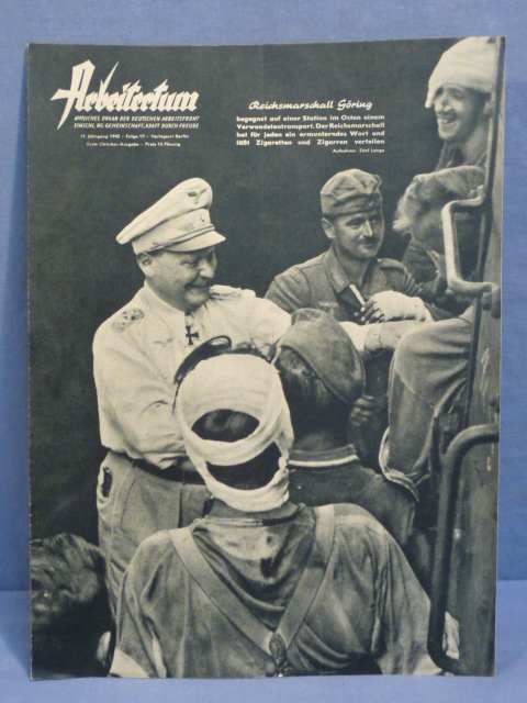 Original WWII German DAF Magazine, ARBEITERTUM