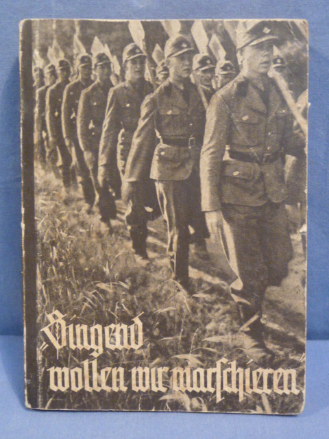 Original Nazi Era German RAD Song Book, Singend wollen wir marschieren