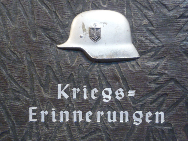 Original WWII German Heer (Army) Soldier's Service Photo Album, Kriegs-Erinnerungen