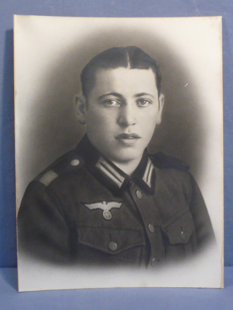 Original WWII German Soldier's Large Photograph