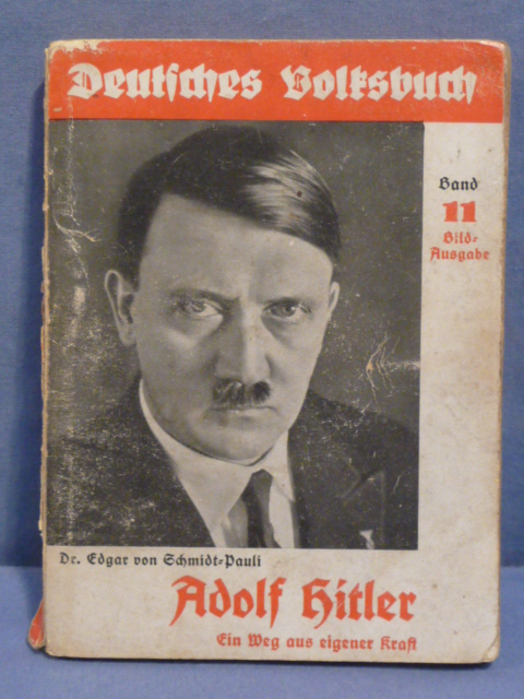 Original 1934 German  People's Book, Deutsches Volksbuch