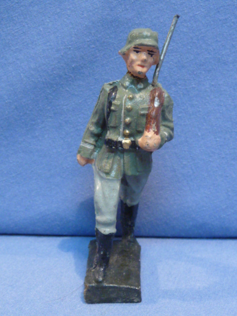 Original Nazi Era German Army Toy Soldier Marching
