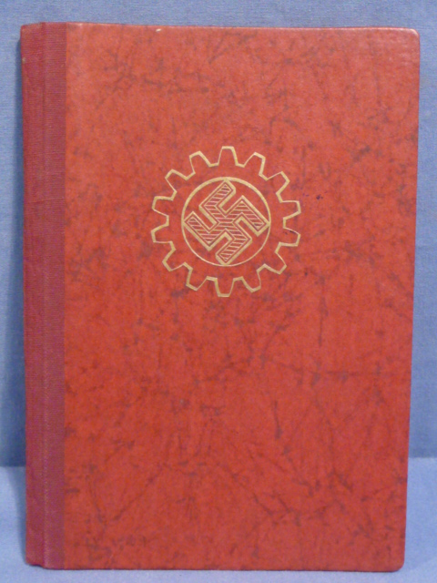 Original WWII German DAF Membership ID/Dues Book