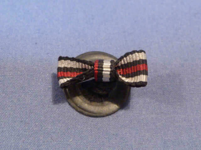 Original Pre-WWII German Button Hole Ribbon, Non-Combatant Hindenburg Cross