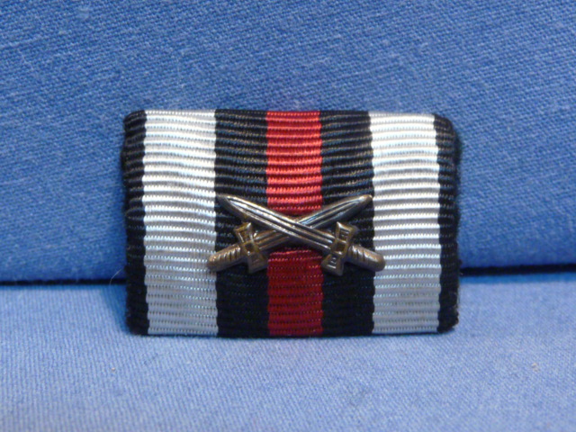 Original Pre-WWII German Combatant's 1914-18 Cross of Honor Ribbon Bar, UNISSUED