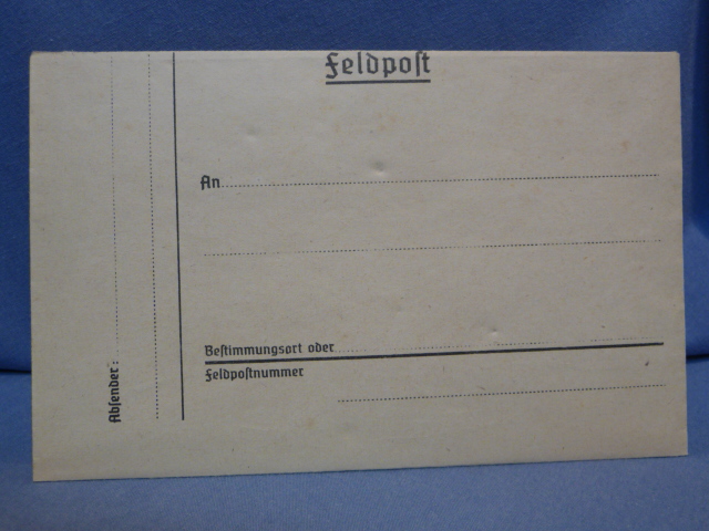 Original WWII German FELDPOST Letter/Envelope