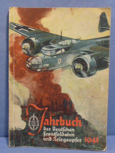 Original WWII German Front Soldiers and War Victims Year Book, Jahrbuch