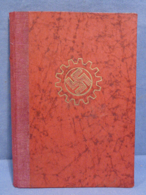 Original WWII German DAF Membership ID/Dues Book